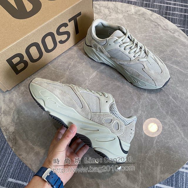 Adidas男女椰子鞋 阿迪達斯Static侃爺聯名限定椰子700 Adidas Yeezy Boost 700  xhn1541